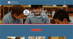 Desktop Screenshot of christianmontessori.org